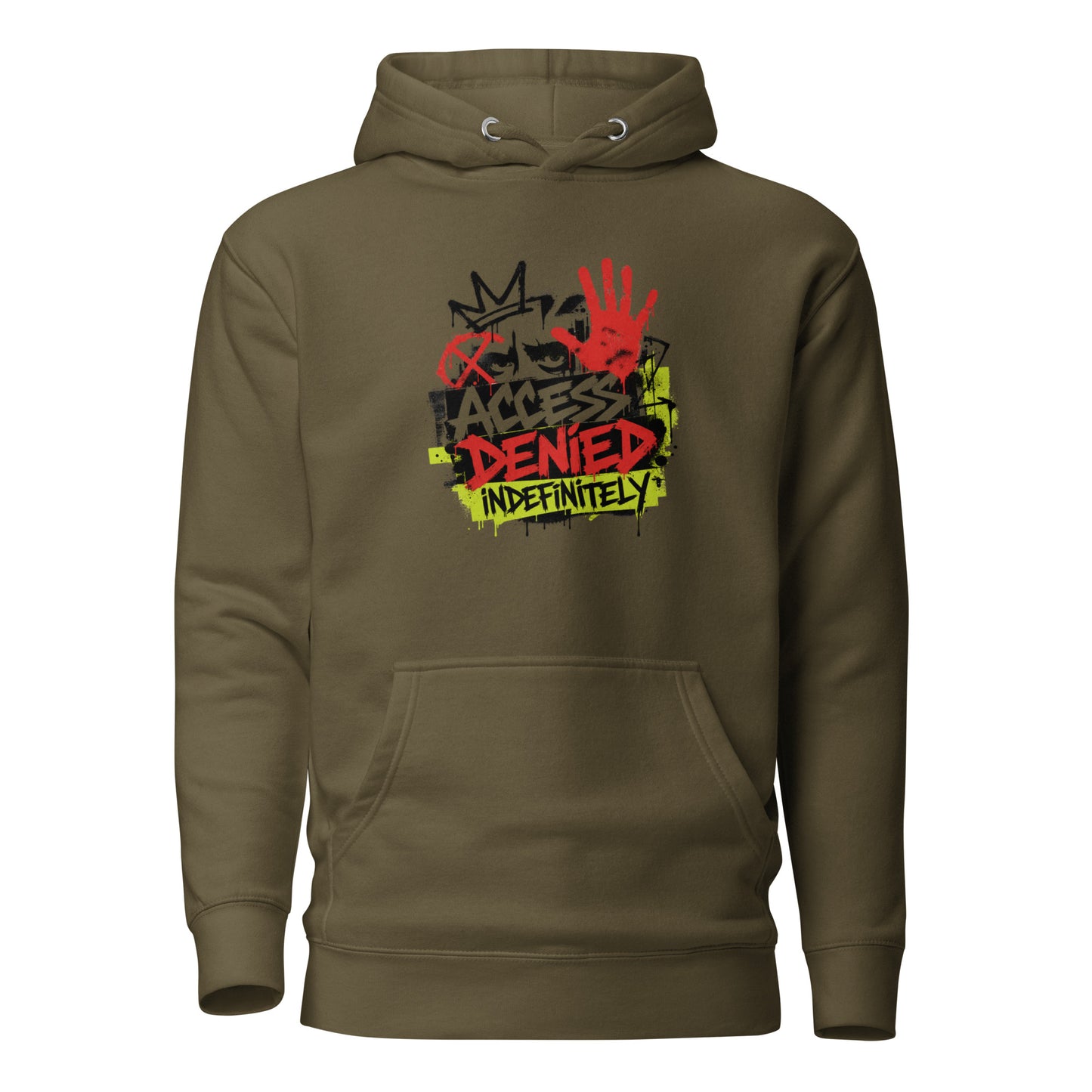 All Access Denied. Indefinitely Unisex Hoodie (Protect Your Energy Collection)