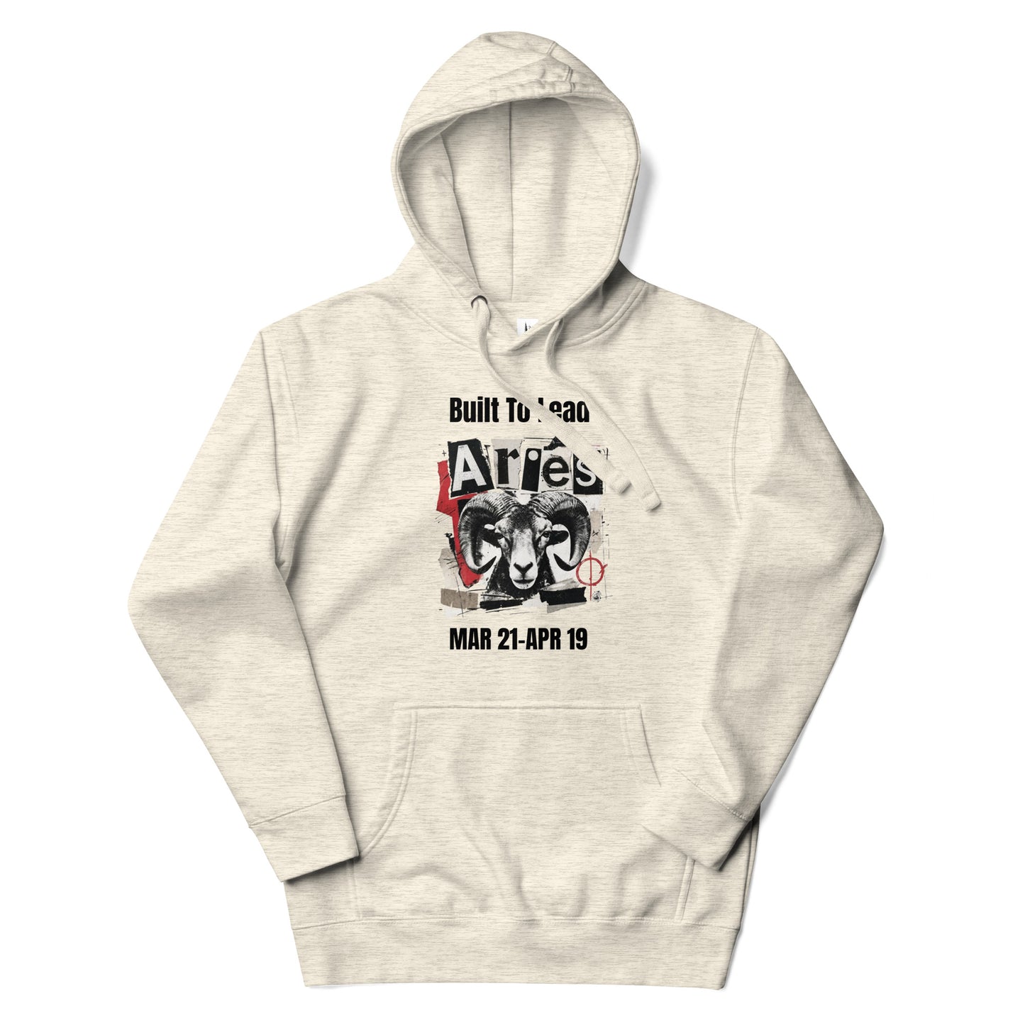 Aries Built To Lead Unisex Hoodie