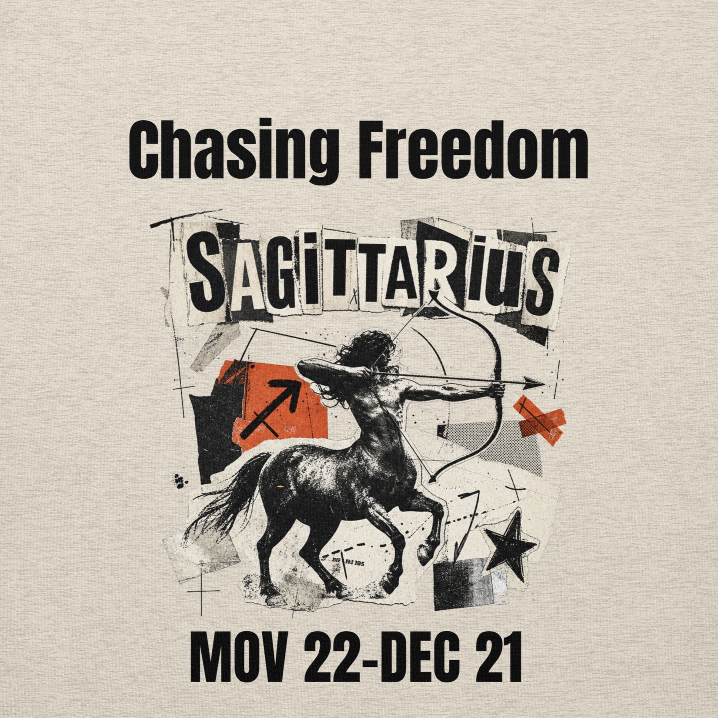 Sagittarius chasing freedom Unisex Hoodie
