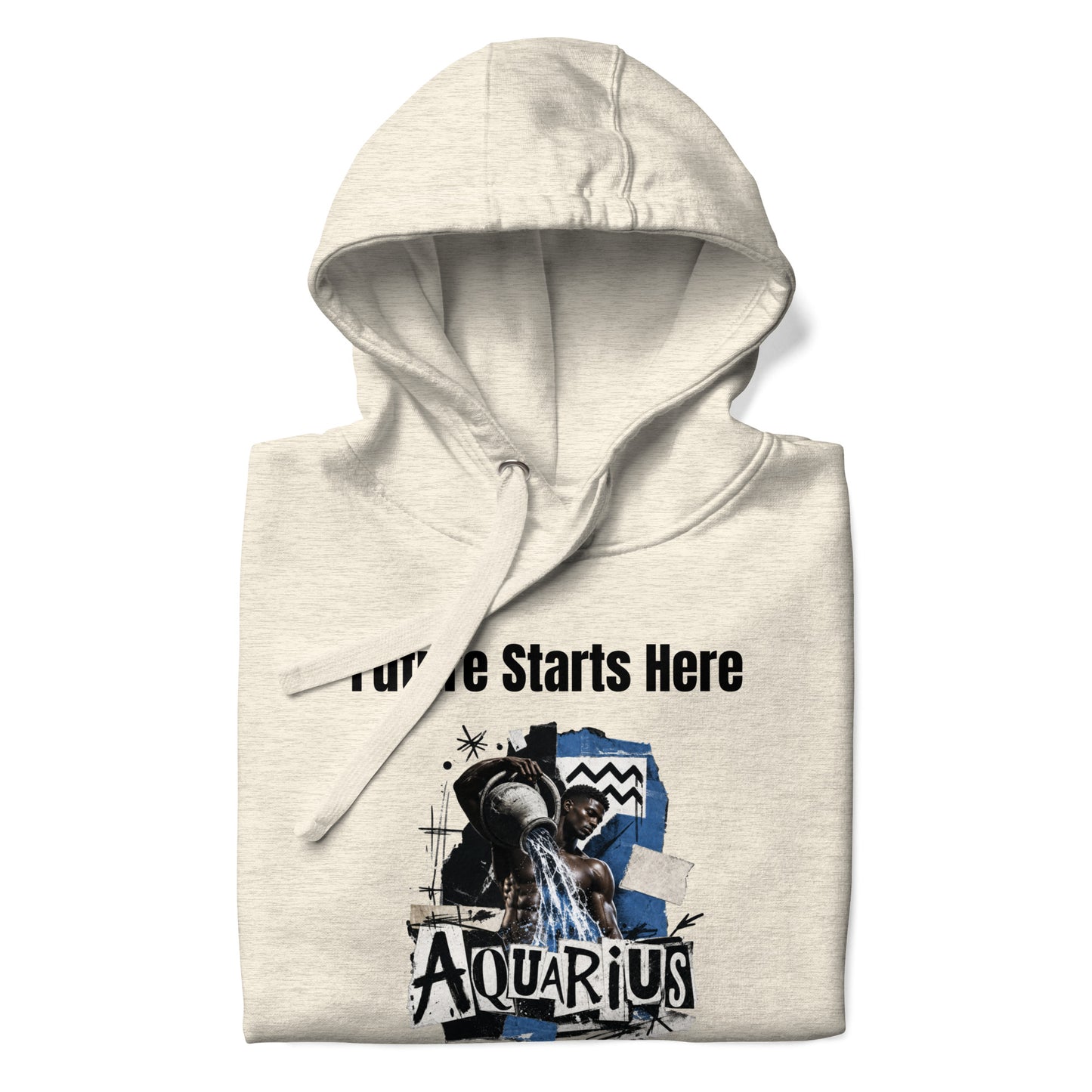 Aquarius Future starts here Unisex Hoodie