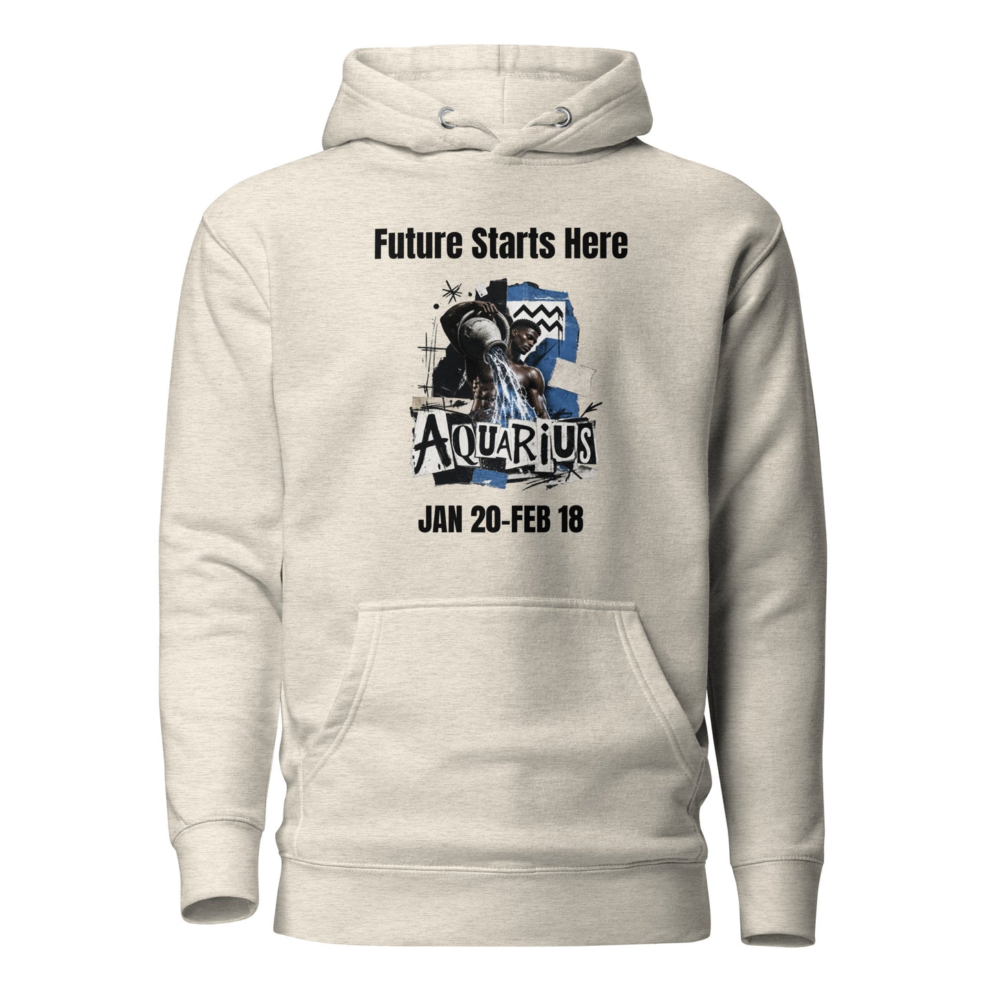 Aquarius Future starts here Unisex Hoodie