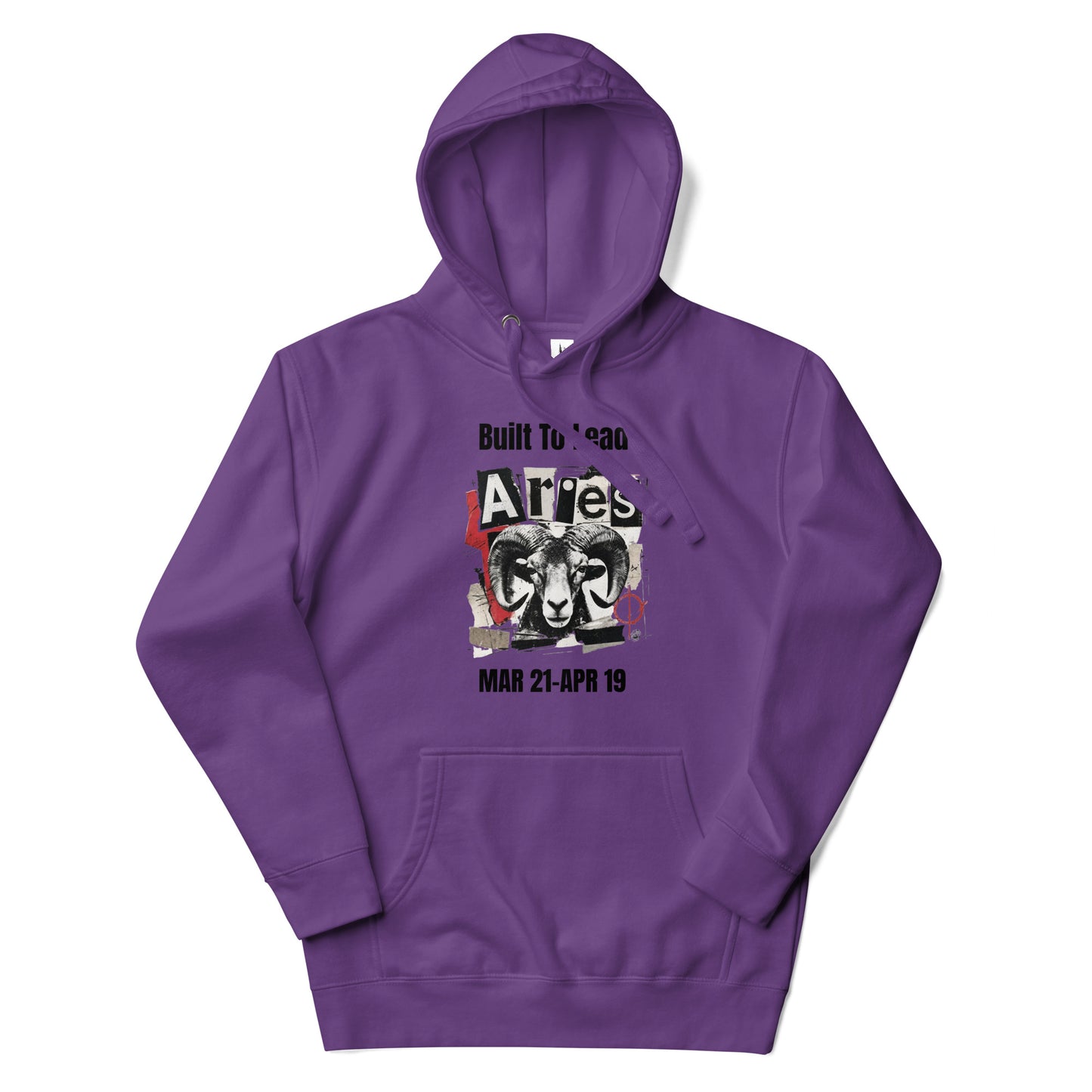 Aries Built To Lead Unisex Hoodie