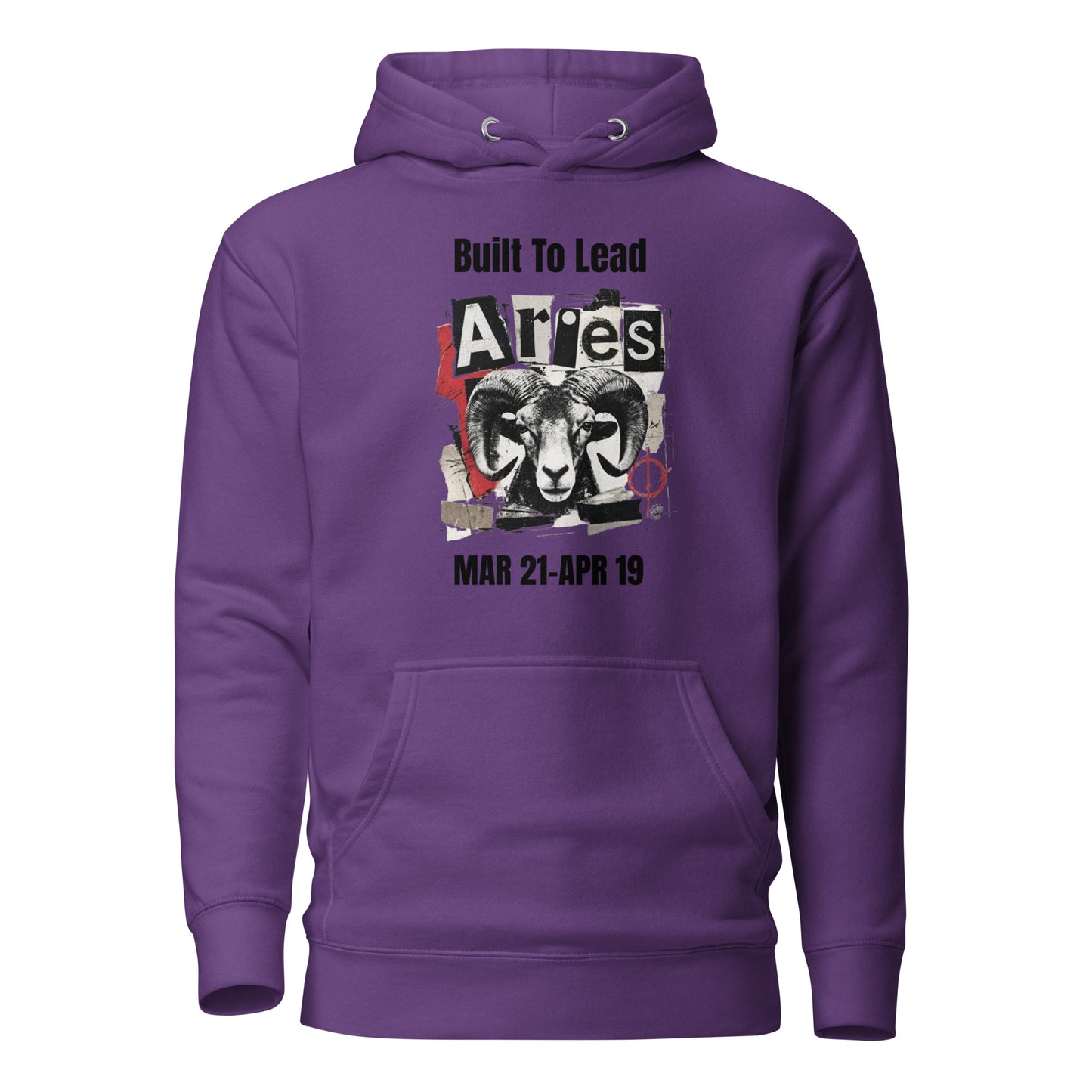 Aries Built To Lead Unisex Hoodie