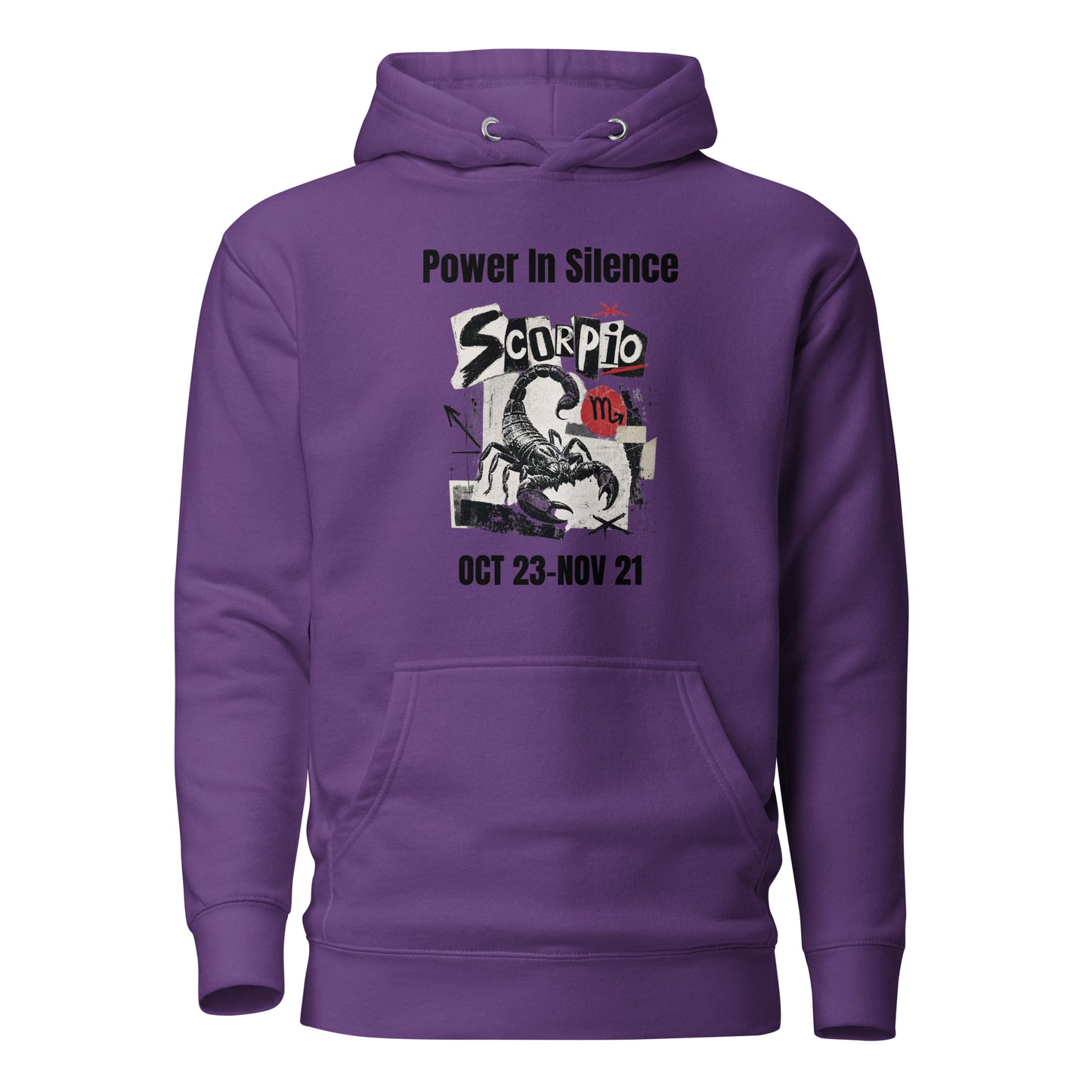 Scorpio power in silence Unisex Hoodie