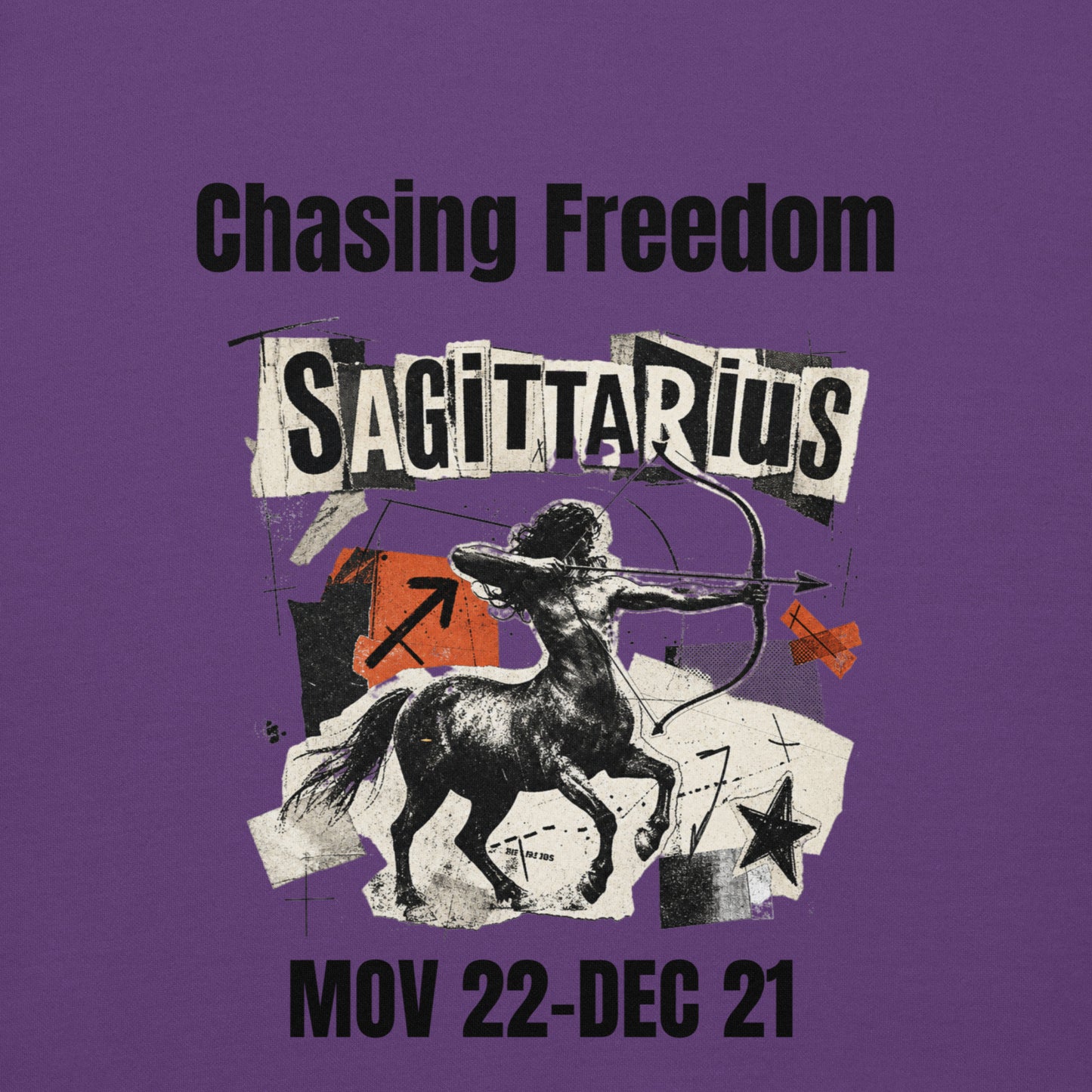 Sagittarius chasing freedom Unisex Hoodie