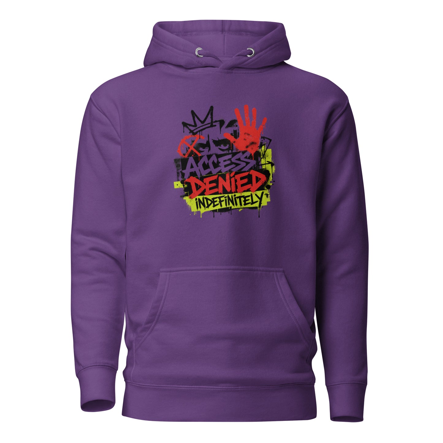 All Access Denied. Indefinitely Unisex Hoodie (Protect Your Energy Collection)