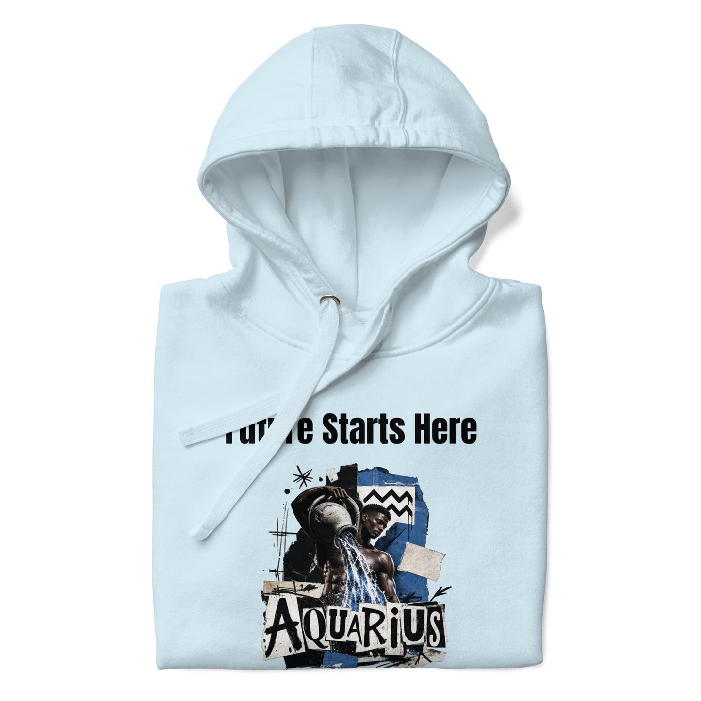 Aquarius Future starts here Unisex Hoodie