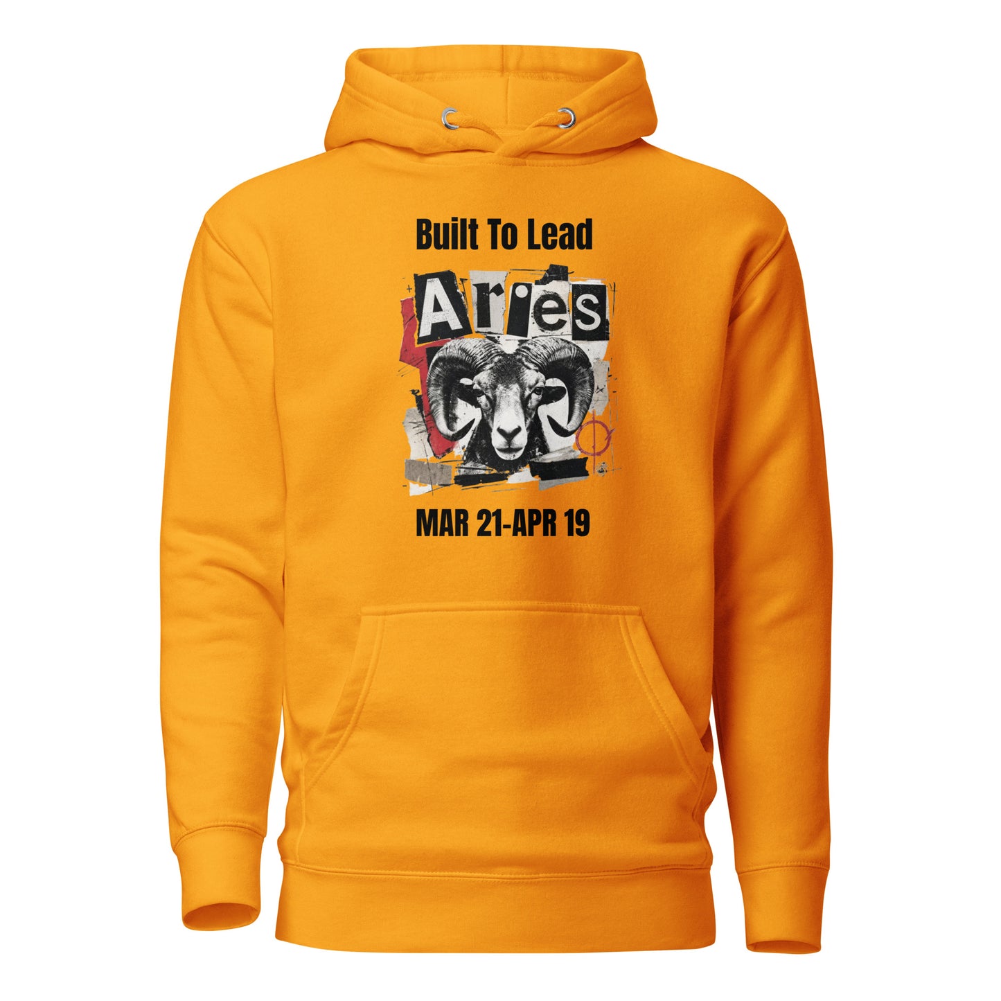 Aries Built To Lead Unisex Hoodie