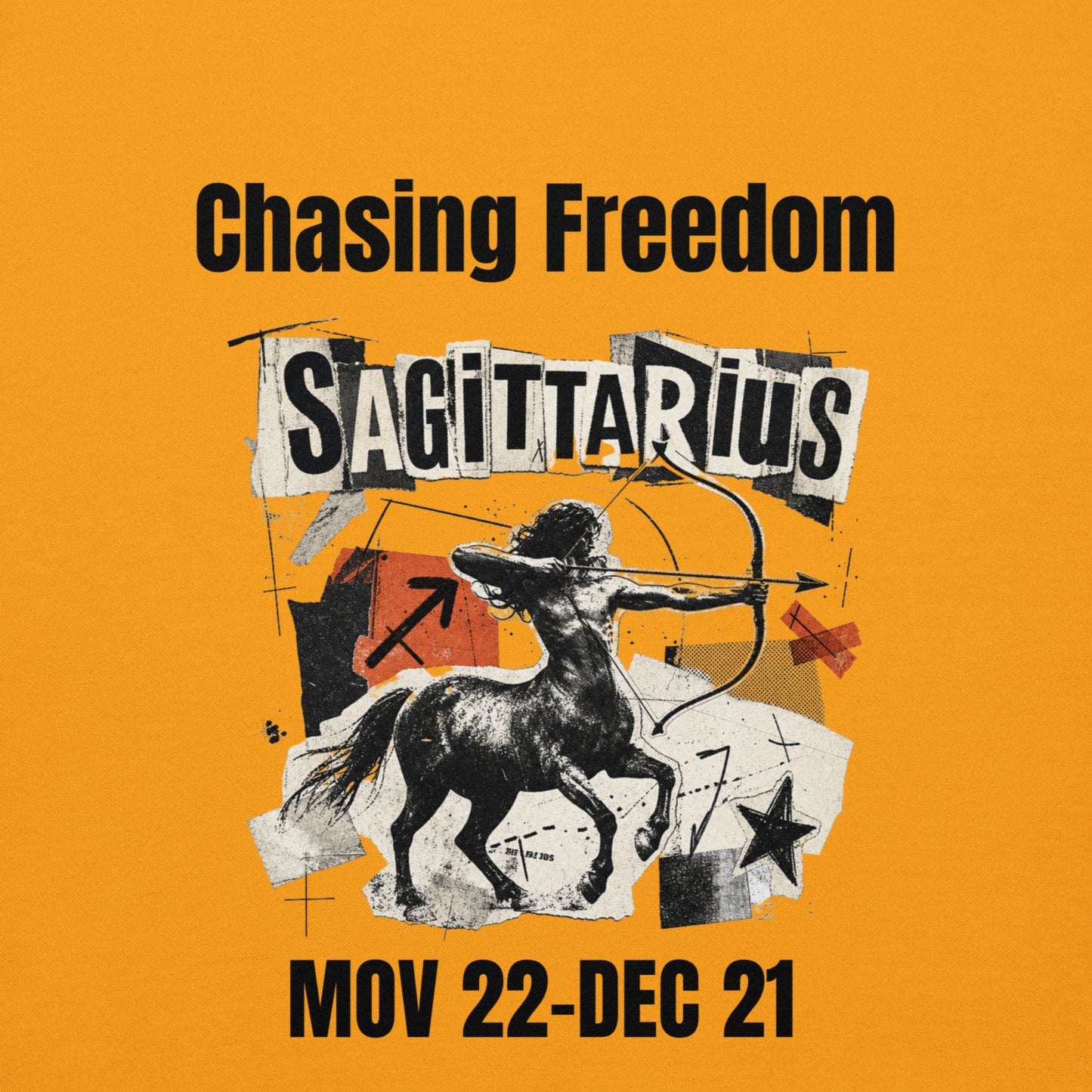Sagittarius chasing freedom Unisex Hoodie