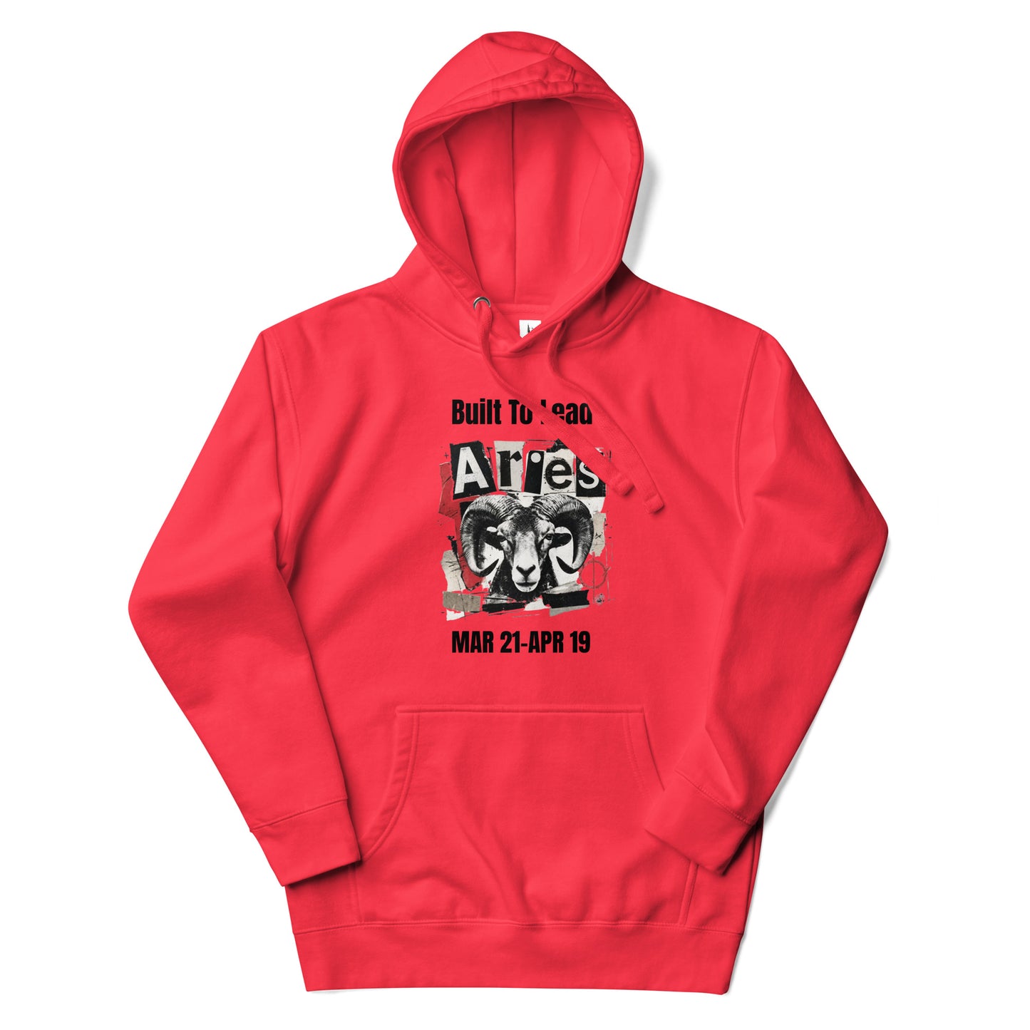 Aries Built To Lead Unisex Hoodie