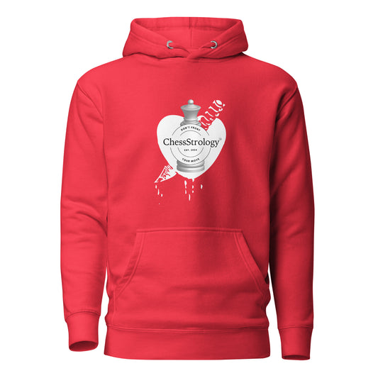 ChessStrology Heartbroken Logo Unisex Hoodie