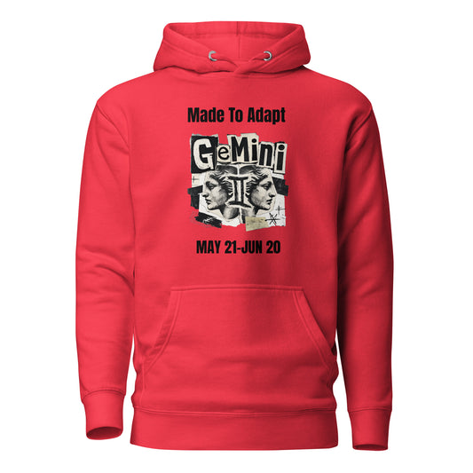 Gemini Made To Adapt unisex hoodie