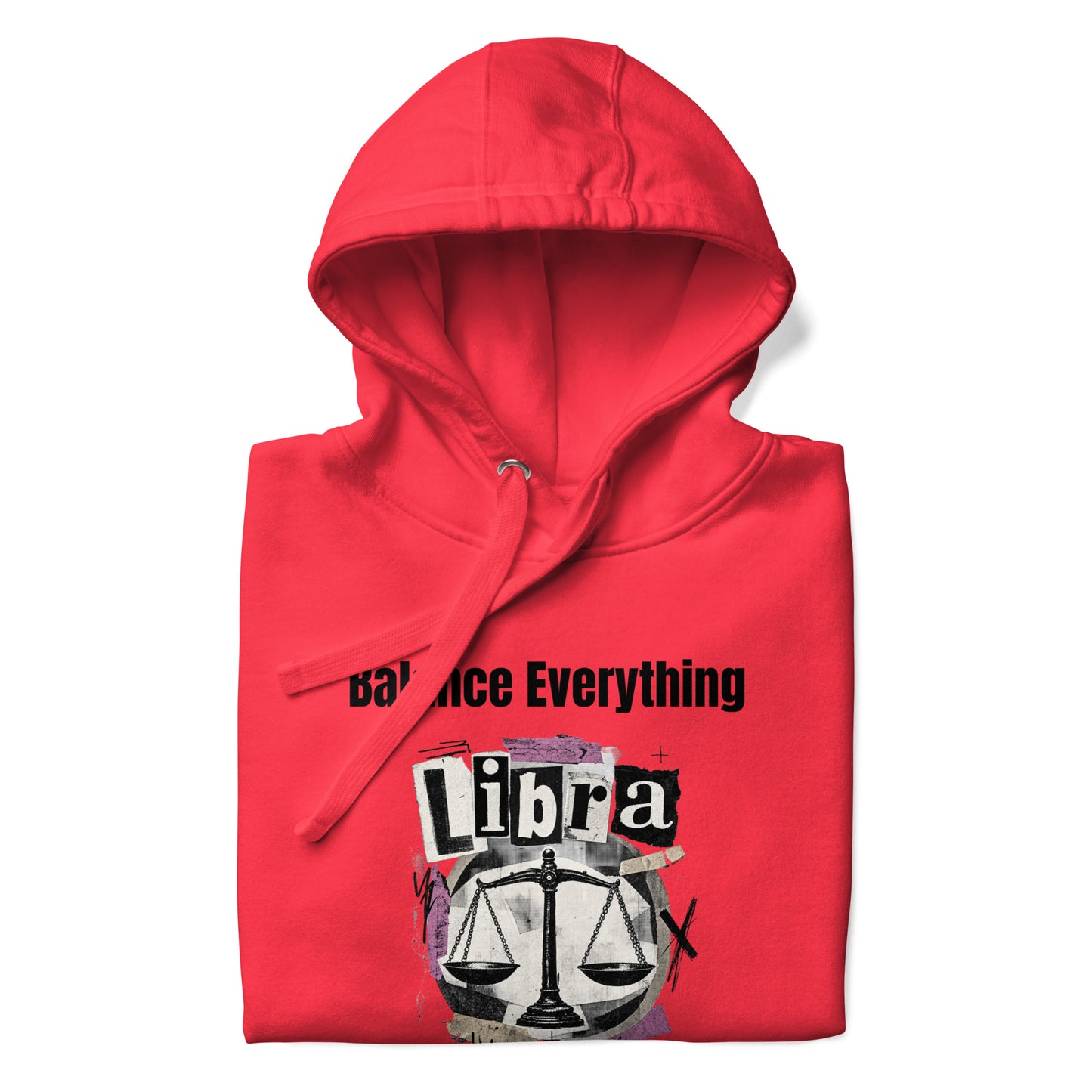 Libra balance everything unisex hoodie