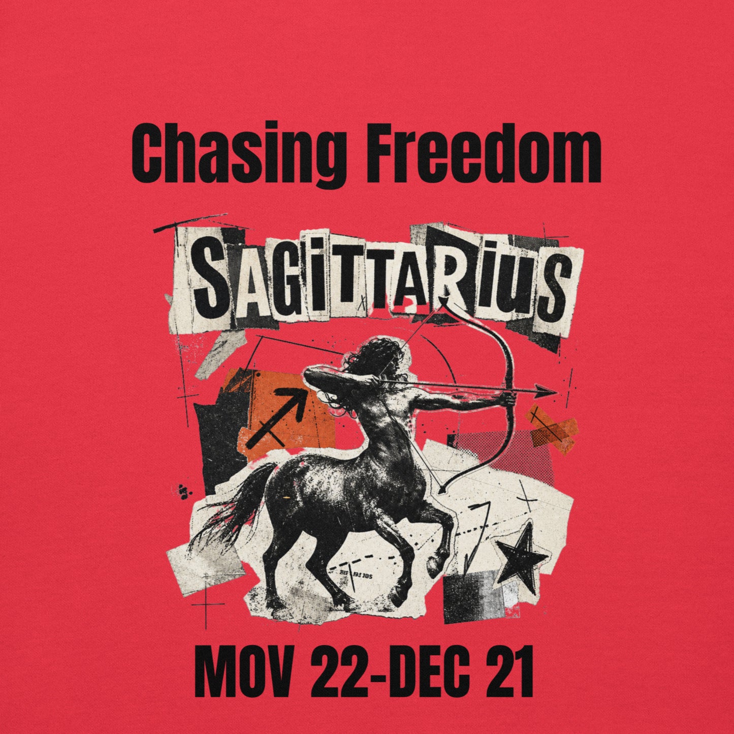 Sagittarius chasing freedom Unisex Hoodie