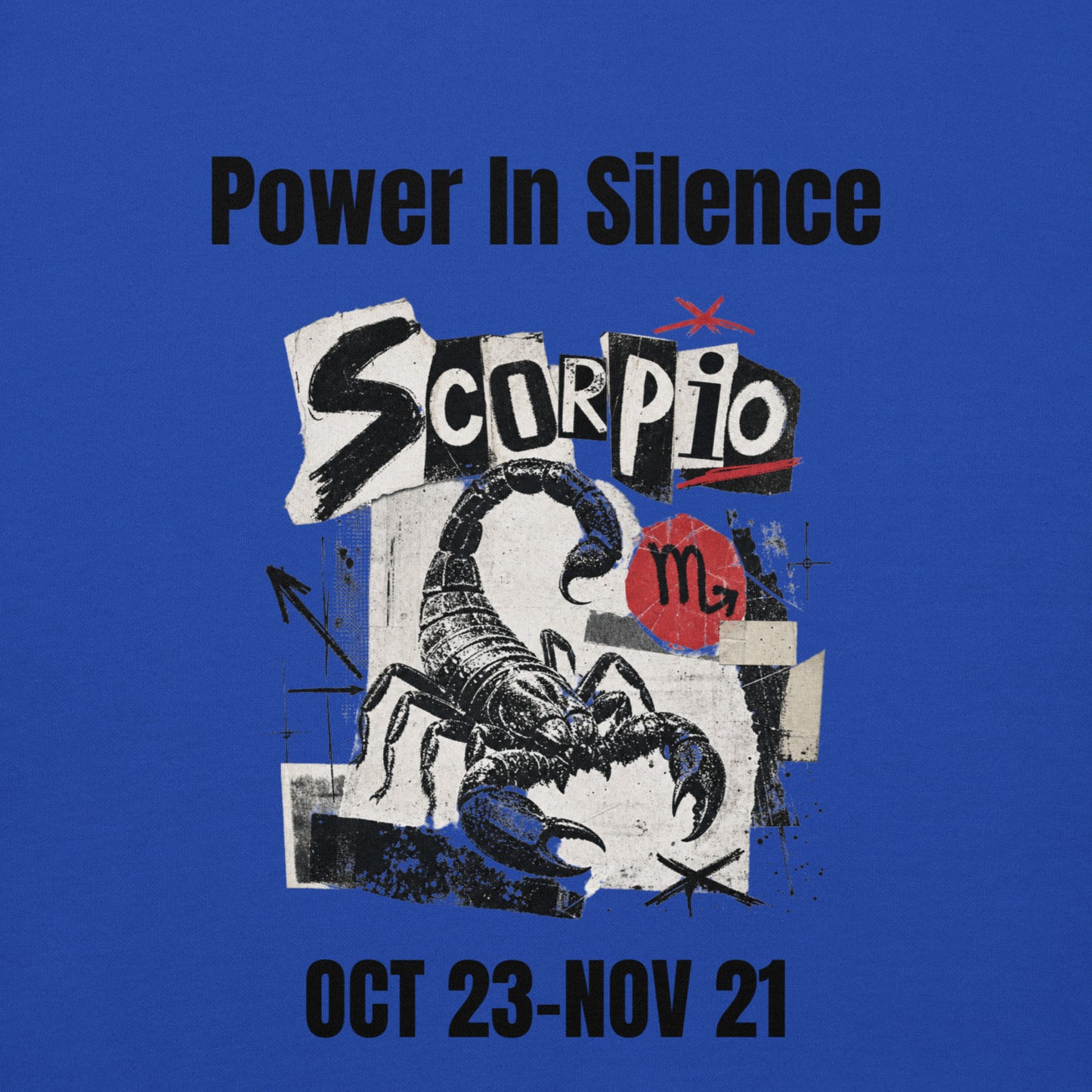 Scorpio power in silence Unisex Hoodie
