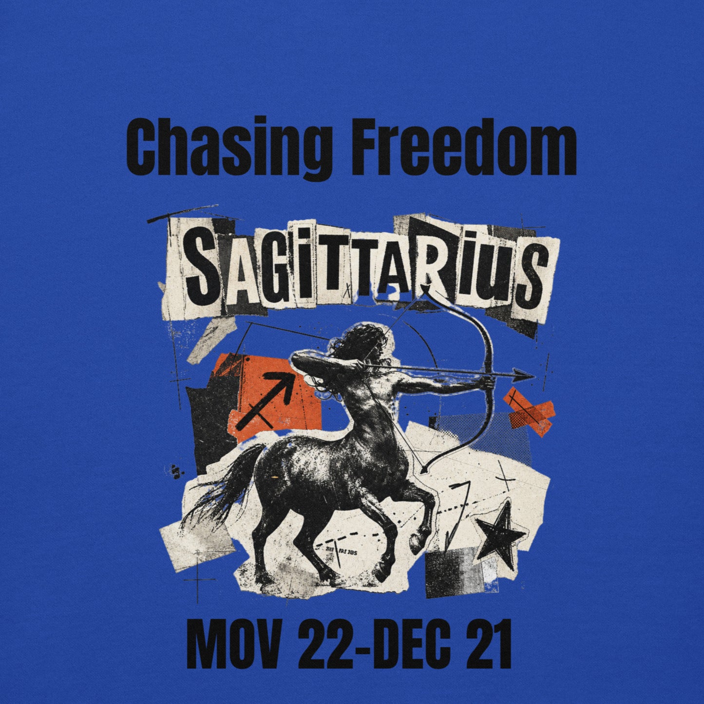Sagittarius chasing freedom Unisex Hoodie