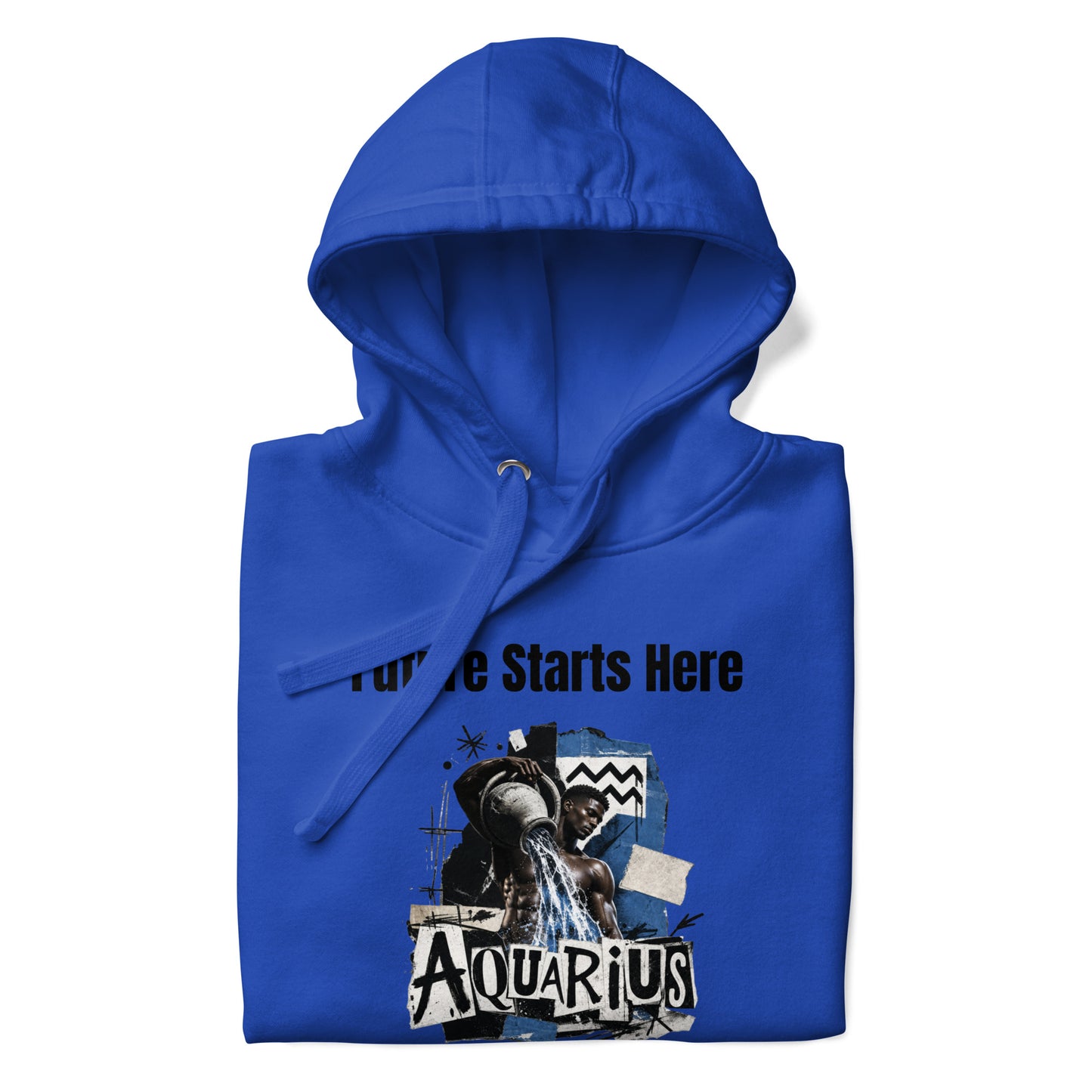 Aquarius Future starts here Unisex Hoodie