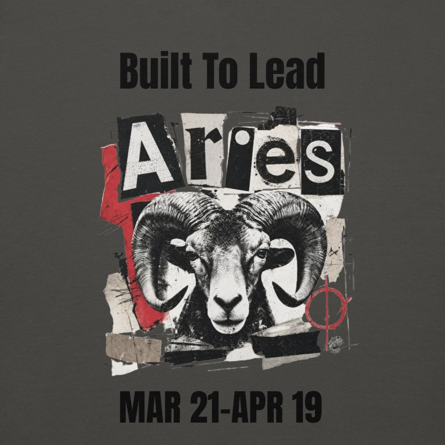 Aries Built To Lead Unisex Hoodie