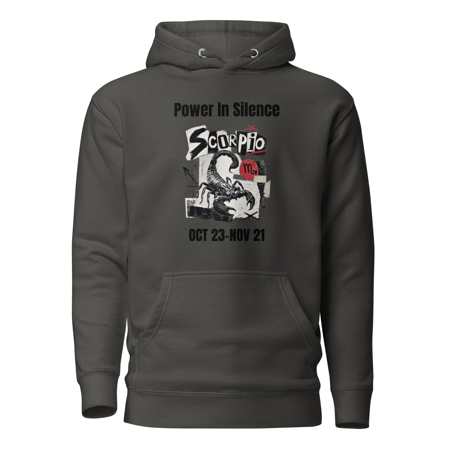 Scorpio power in silence Unisex Hoodie