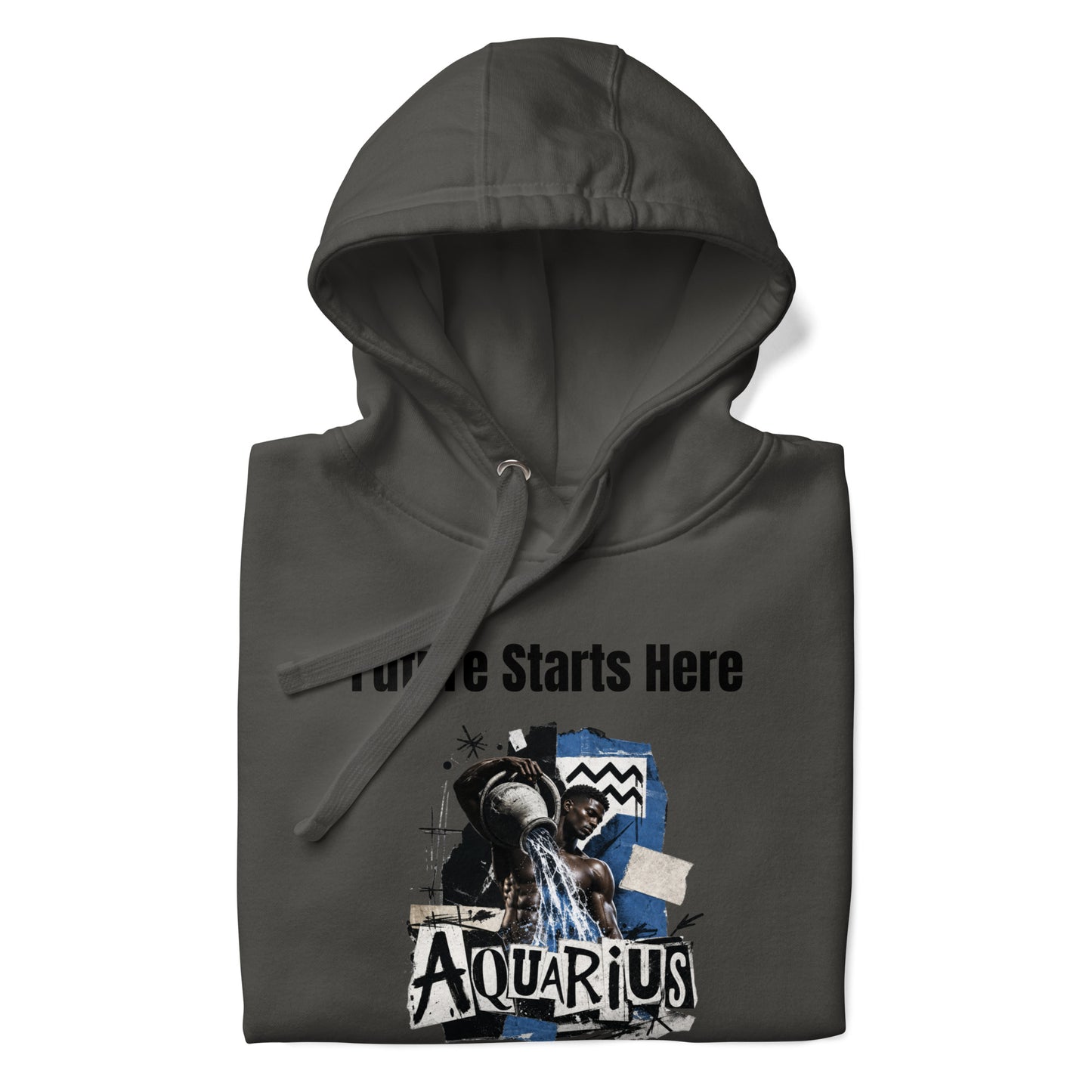 Aquarius Future starts here Unisex Hoodie