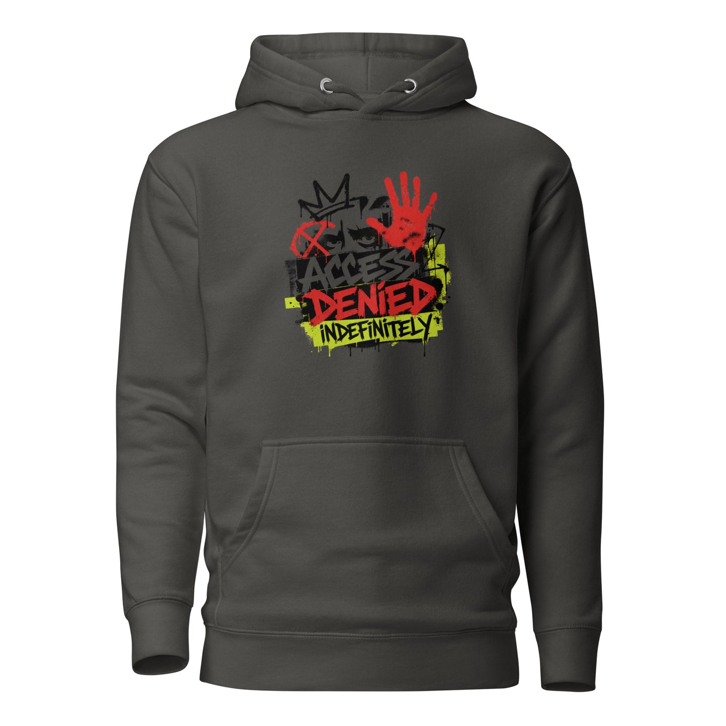 All Access Denied. Indefinitely Unisex Hoodie (Protect Your Energy Collection)