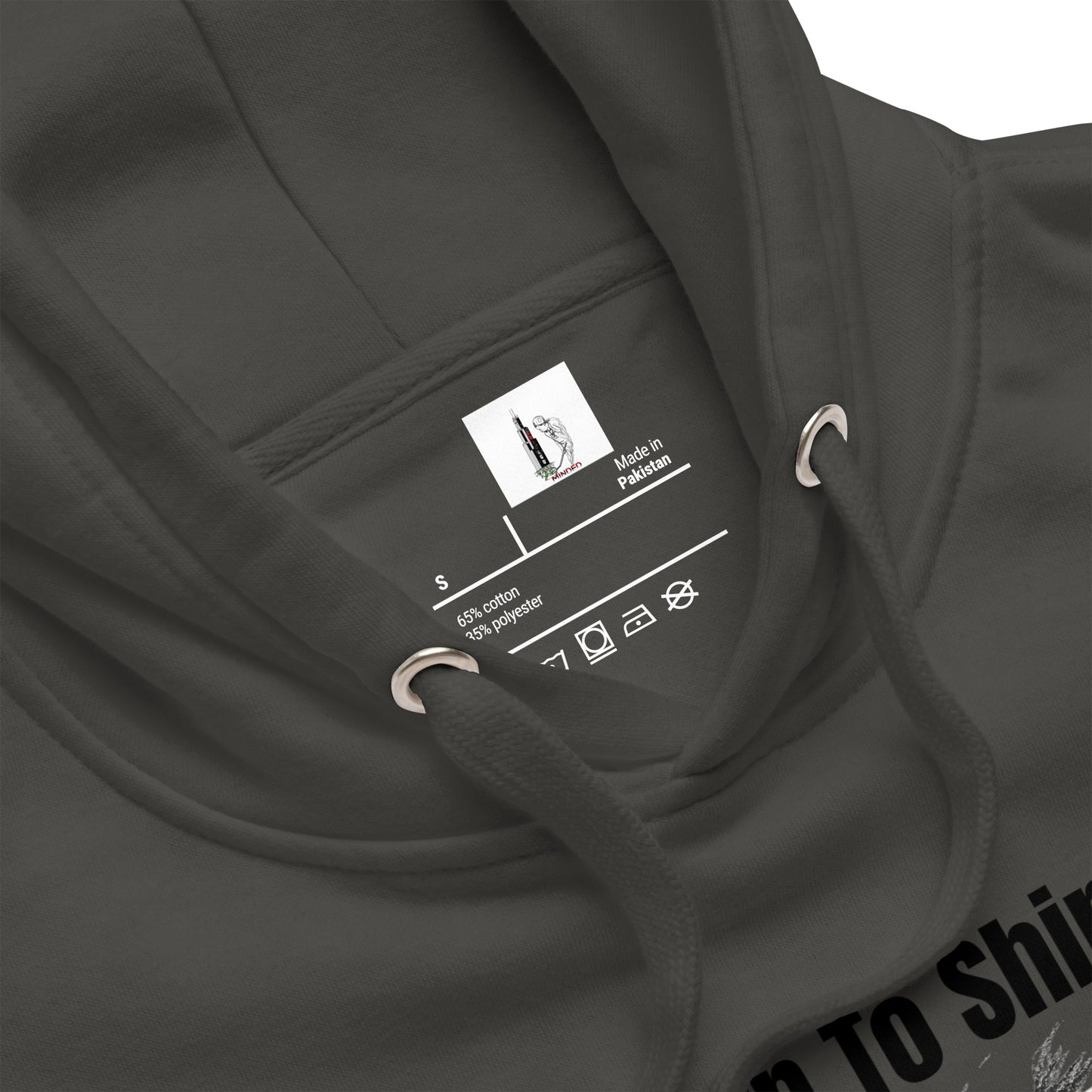 leo born to shine unisex hoodie