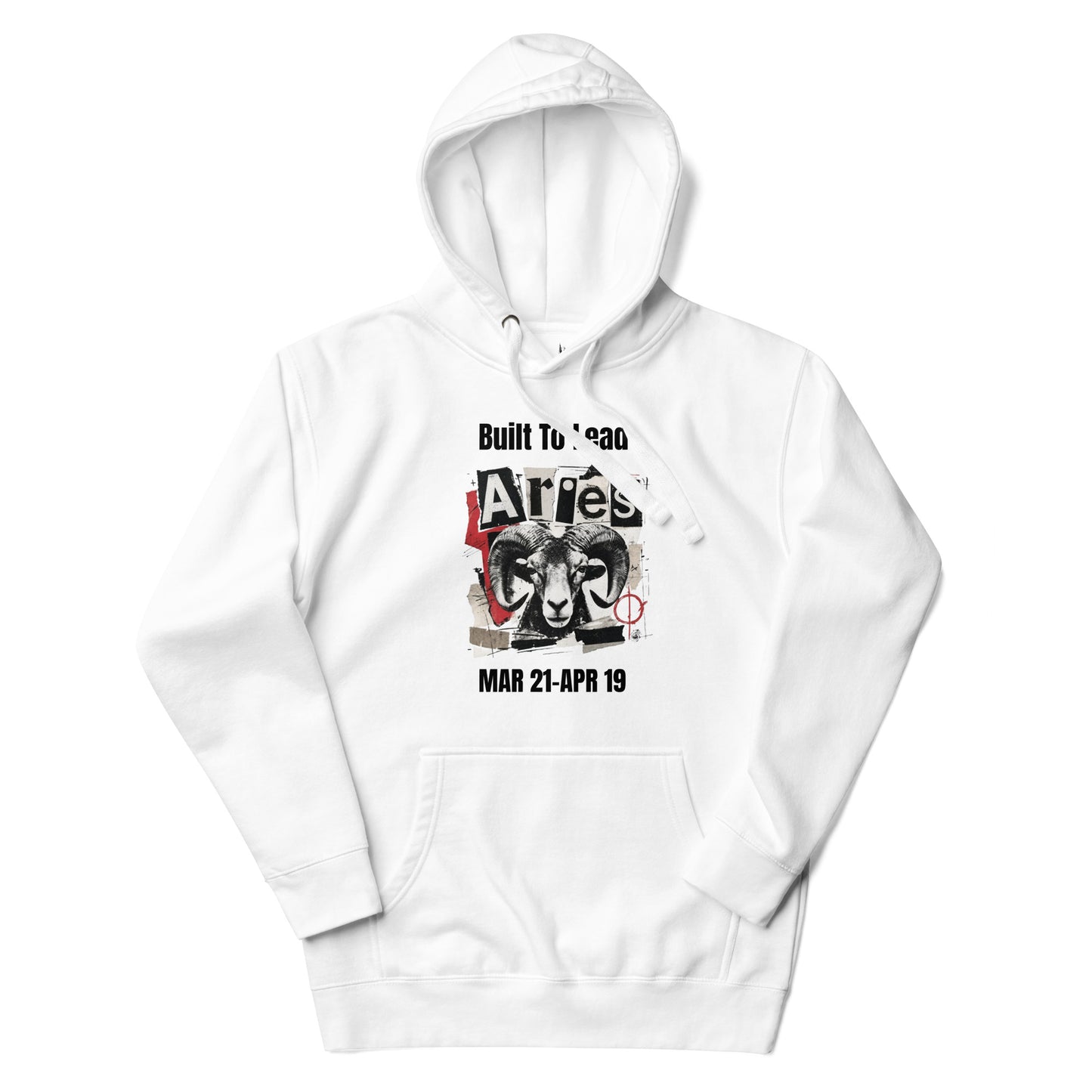 Aries Built To Lead Unisex Hoodie