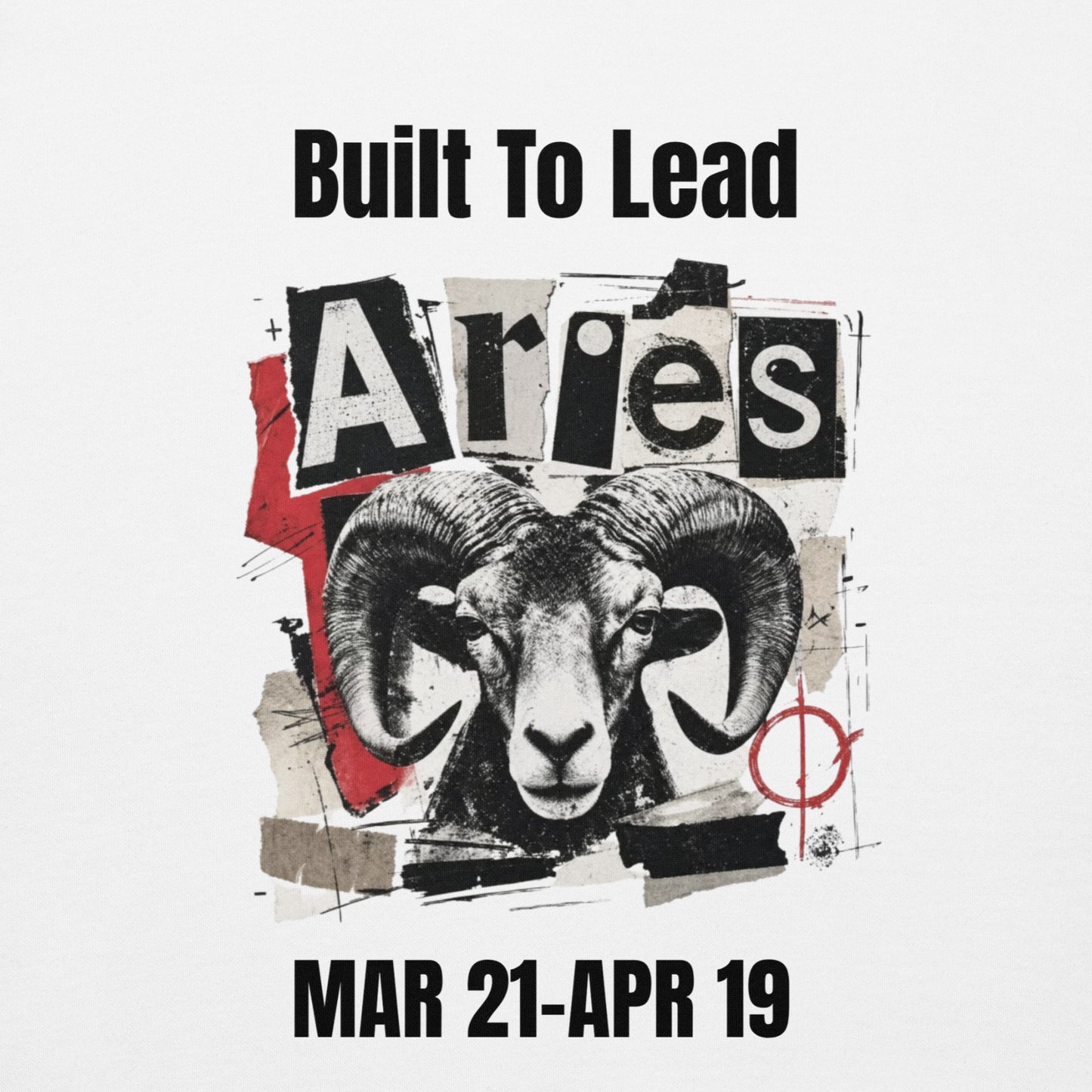 Aries Built To Lead Unisex Hoodie