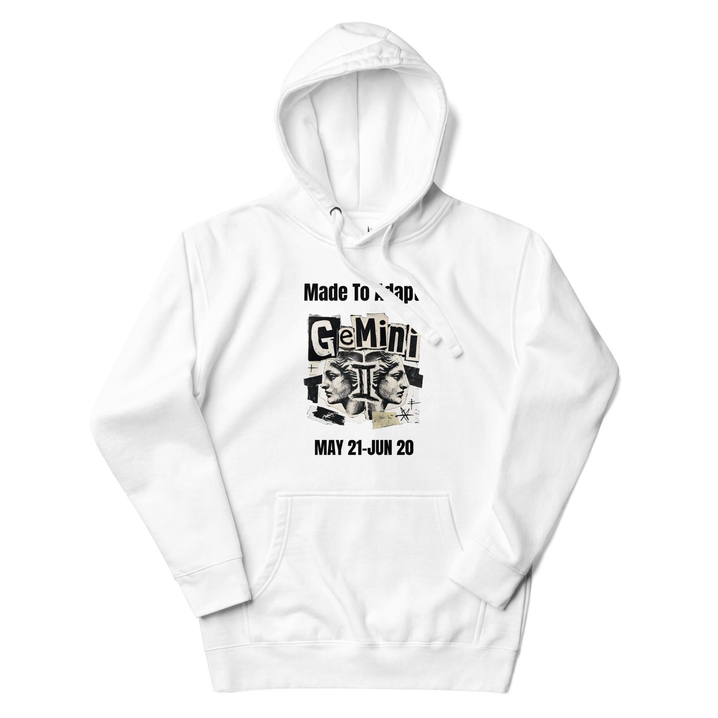 Gemini Made To Adapt unisex hoodie