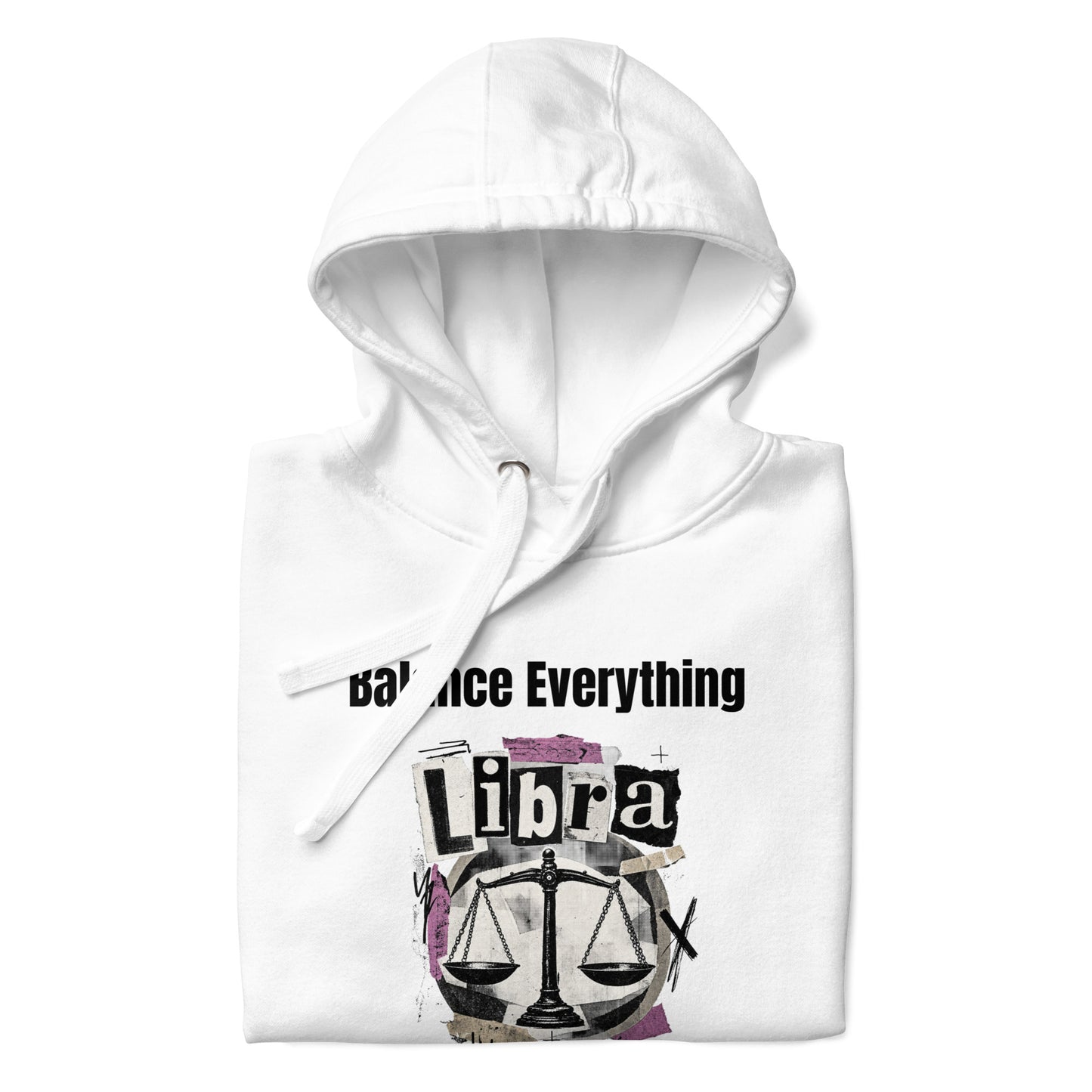 Libra balance everything unisex hoodie