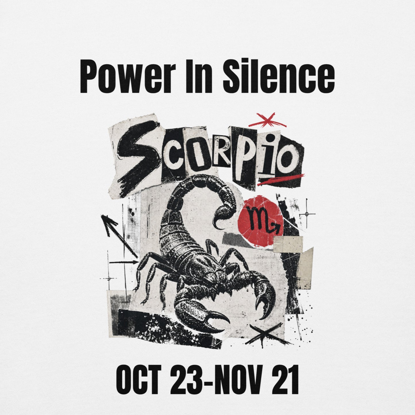 Scorpio power in silence Unisex Hoodie