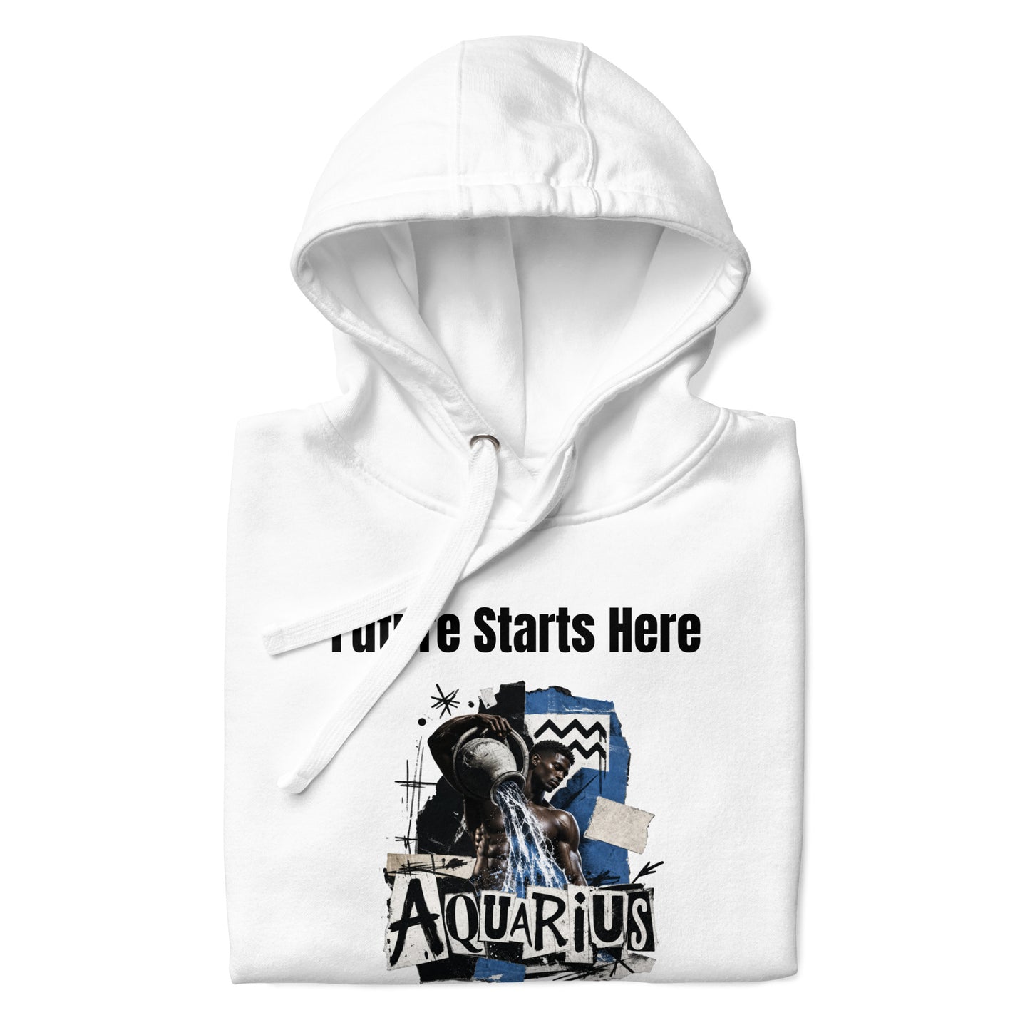 Aquarius Future starts here Unisex Hoodie