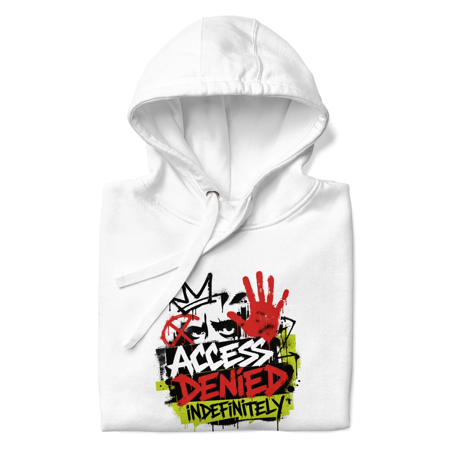 All Access Denied. Indefinitely Unisex Hoodie (Protect Your Energy Collection)