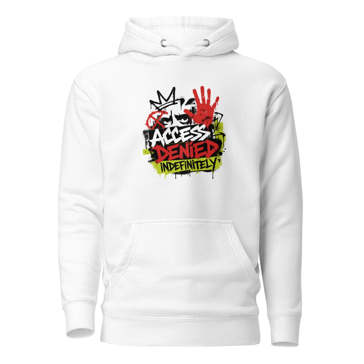 All Access Denied. Indefinitely Unisex Hoodie (Protect Your Energy Collection)