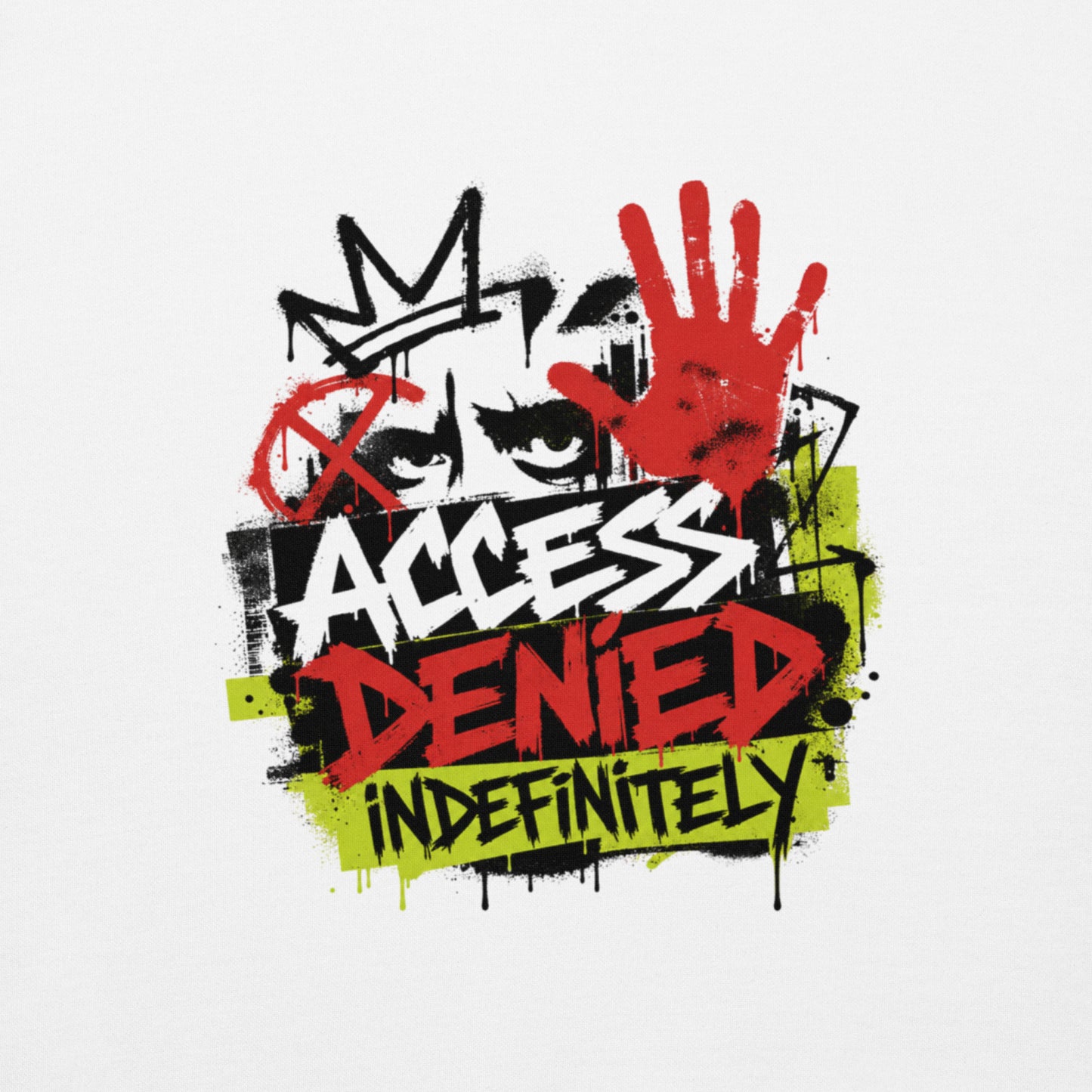 All Access Denied. Indefinitely Unisex Hoodie (Protect Your Energy Collection)